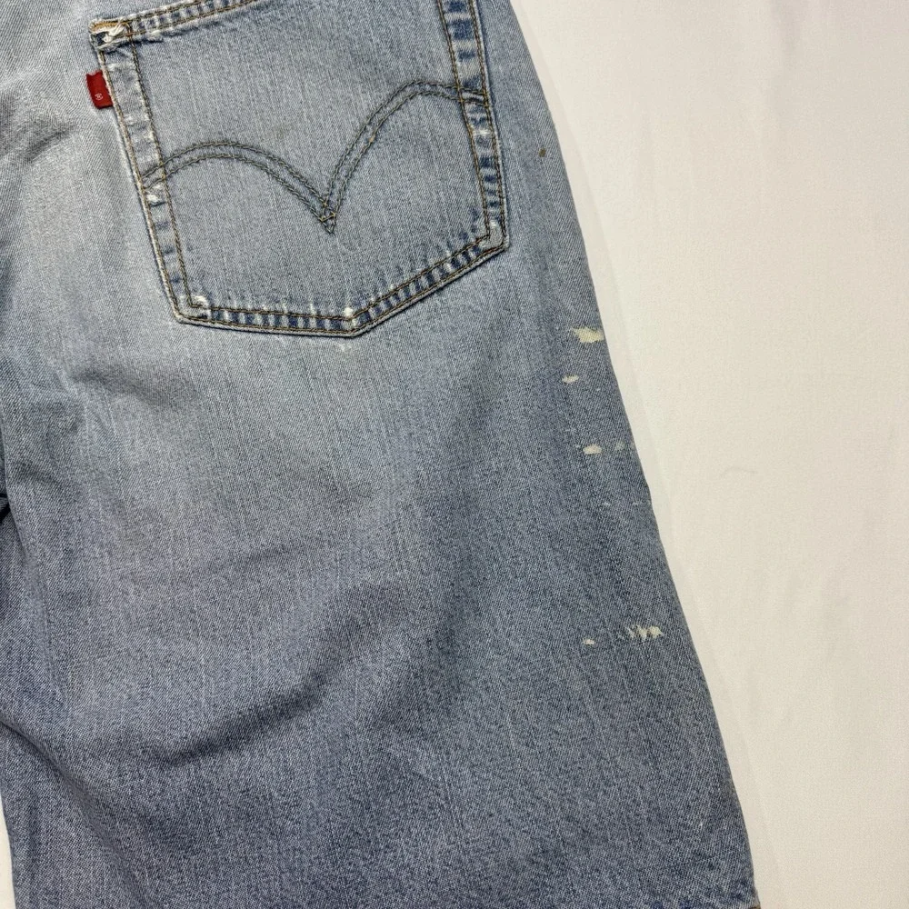 Levi's Jean Shorts‎ Fit 33x11 Jorts Denim 569 Streetwear Y2K VTG Grunge Skater